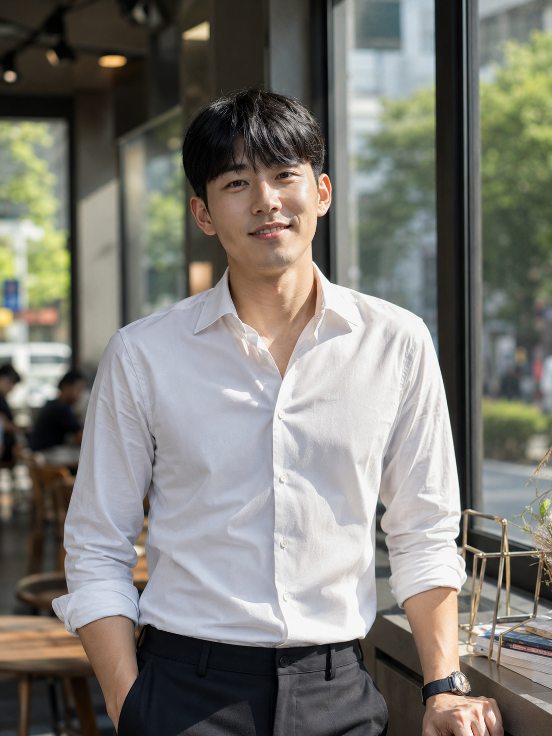 남성 프로필 예시
