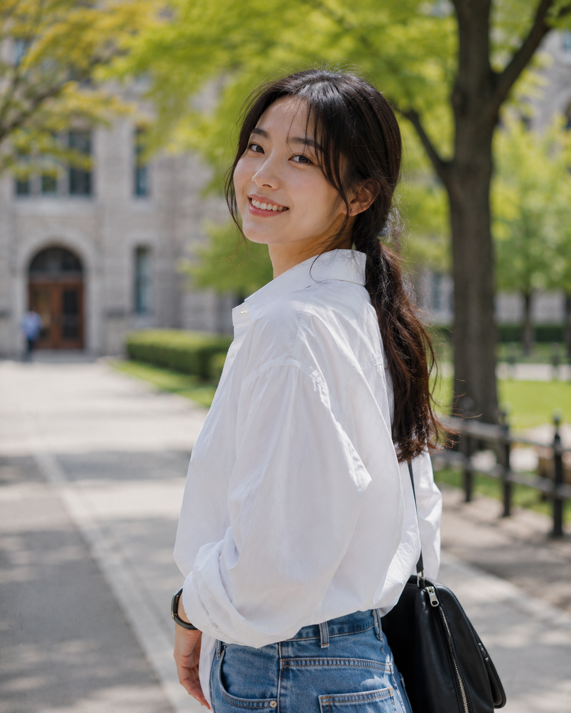 여성 프로필 예시