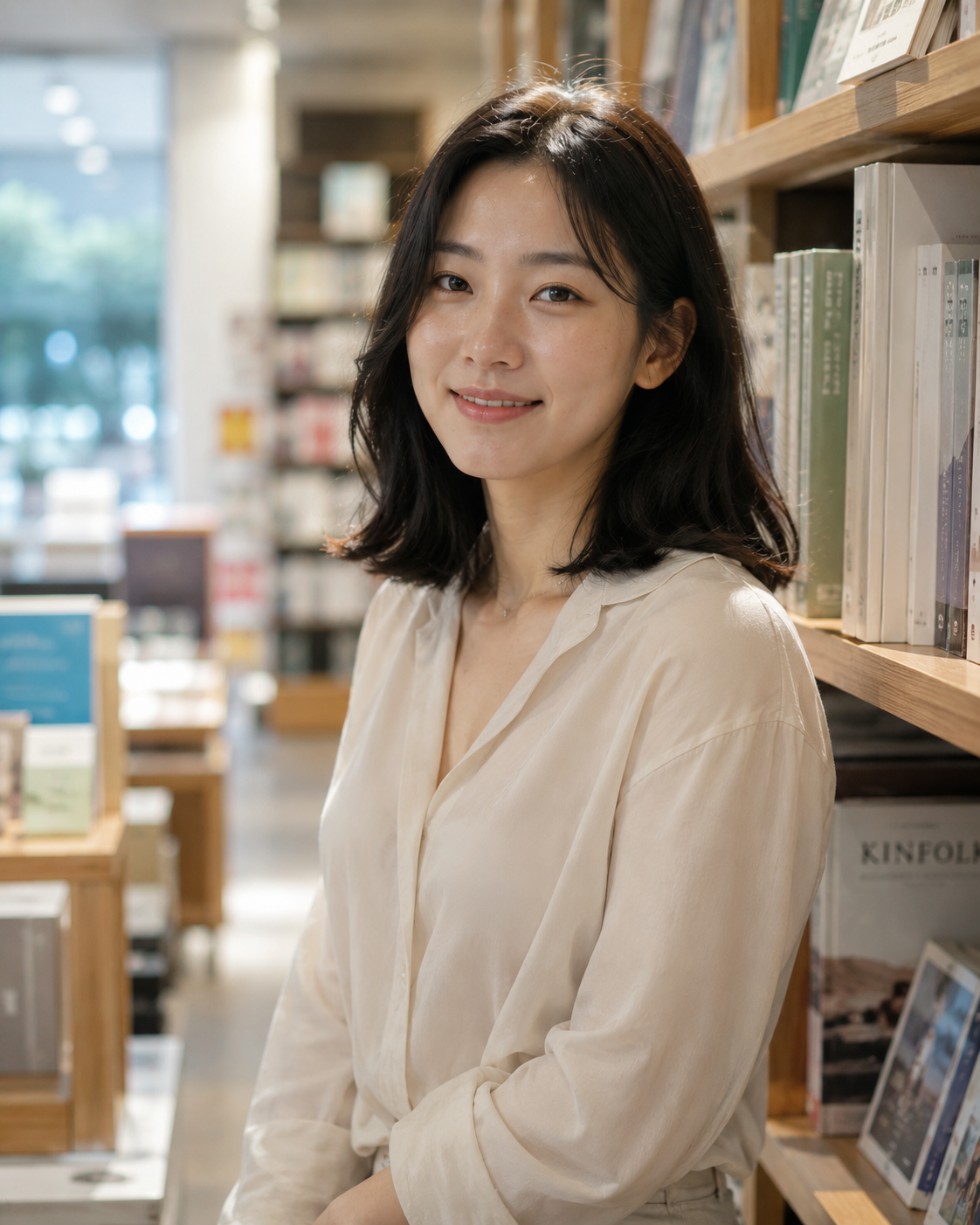 여성 프로필 예시